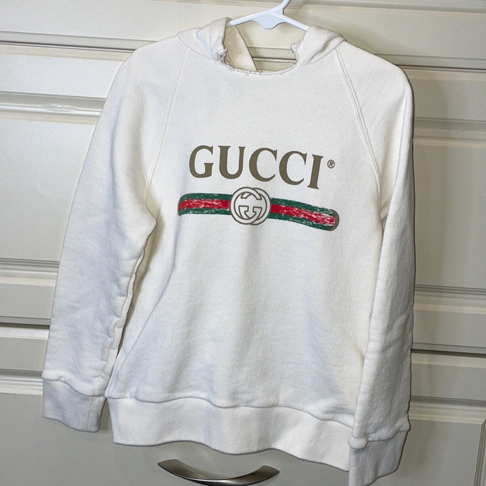 Gucci kids logo sweatshirt